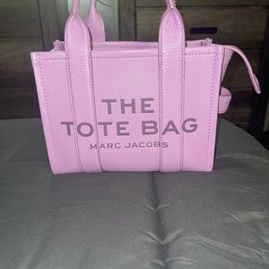 Lavender leather Marc jacobs mini tote like new